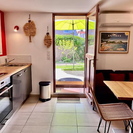 Appartement Deux Pieces Donnant Sur Un Jardin Antibes Kültér fotó